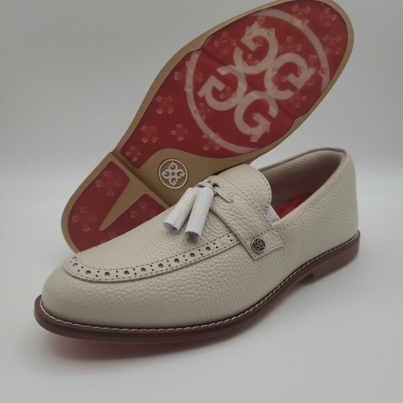 G/Fore Women's Size 8.5 Tassel Loafer Brown Golf Shoe Sneaker G4LS23EF16 - Picture 9 of 9